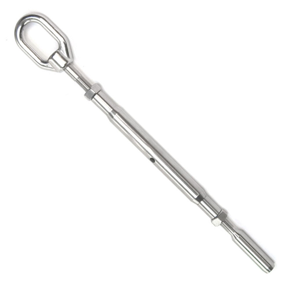 Hayn Eye to Swage Tubular Lifeline Turnbuckle TT w/ Handy Crimp Stud