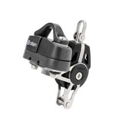 Allen 40 mm Block with Swivel, Becket and A.676 Cleat
