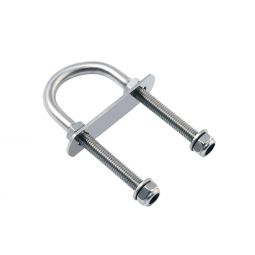 Allen U Bolt with Top Plate - 6 mm Rod 32 mm Int Width