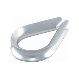 Allen Stainless Steel Teardrop Thimble For 4 mm Wire