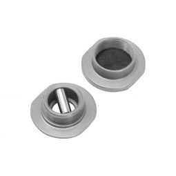 Allen 16 mm Fixing Hole 18-20 mm Thickness Pad Tii Silver