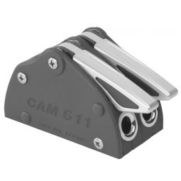 Antal CAM 611 Series Rope Clutch Double (6 to 11 mm Lines) -Silver