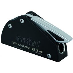 Antal V-CAM 814 Series Rope Clutch Single (10 to 12 mm Lines) - Silver