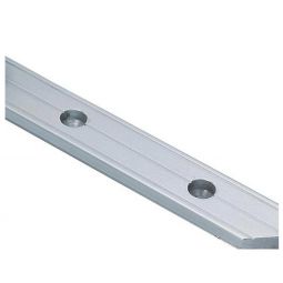 Antal T Track 40 x 8 100 mm Holes Spacing Silver - 1 m