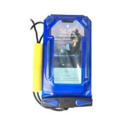 Aquapac Impact Max Floating Phone Case - Black/Blue