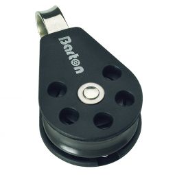 Barton Marine Series 0 Single Fixed Eye Ball Bearing Block - 20mm