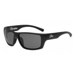 Barz Optics Sunglasses - Coolie AC Pol  - Matt Black Frame / Grey Lense