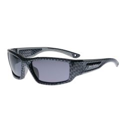 Barz Optics Sunglasses - Floater AC Pol  - Gloss Carbon Frame / Grey Lense