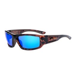 Barz Optics Sunglasses - Floater AC Pol  - Gloss Tort Frame / Blue Mirror Lense