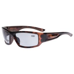 Barz Optics Sunglasses Floater PO Pol Reader - Gloss Tort Frame / Grey Lense