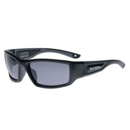Barz Optics Sunglasses - Floater AC Pol  - Matt Black Frame / Grey Lense