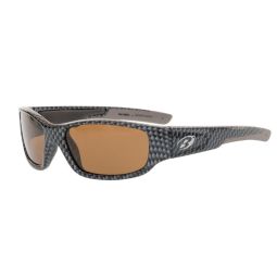 Barz Optics Sunglasses The Grom Kids AC Pol  - Gloss Carbon Frame / Amber Lense