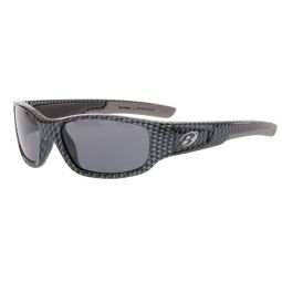 Barz Optics Sunglasses The Grom Kids AC Pol  - Gloss Carbon Frame / Grey Lense