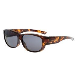 Barz Optics Sunglasses Laguna 1100 AC Pol  - Gloss Tort Frame / Amber Lense