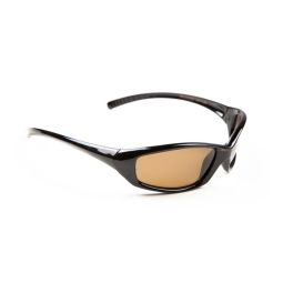 Barz Optics Sunglasses Nemo AC Pol  - Gloss Black Frame / Amber Lense