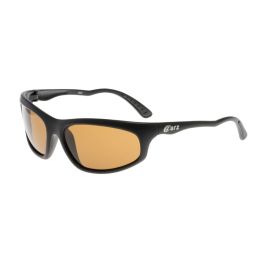 Barz Optics Sunglasses Nias AC Pol  - Matt Black Frame / Amber Lense