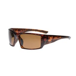 Barz Optics Sunglasses Nomotu AC Pol  - Gloss Tort Frame / Amber Lense