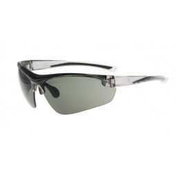 Barz Optics Sunglasses Samoa PO Pol  - Crystal Black Frame / Grey Lense