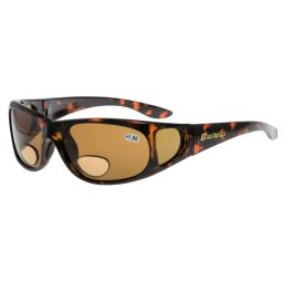 Barz Optics Sunglasses Tofino AC Non Pol Reader - Gloss Tort Frame / Amber Lense