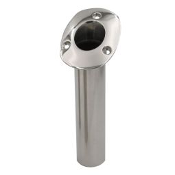 C.E. Smith 70 Series Standard Flush Mount Rod Holder - 30 Degree - Stainless Steel - Cast Bottom - B