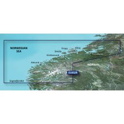Garmin BlueChart g2 Vision HD - VEU052R - Sognefjorden - Svefjorden - microSD /SD