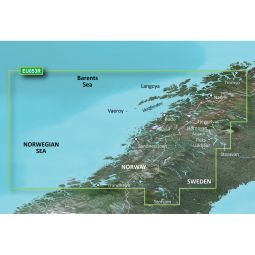 Garmin BlueChart g2 Vision HD - VEU053R - Trondheim - Troms - microSD /SD