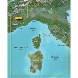 Garmin BlueChart g2 Vision HD - VEU451S - Legurian Sea, Corsica & Sardinia - microSD