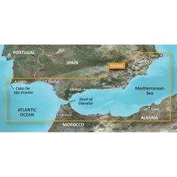 Garmin BlueChart g2 Vision HD - VEU455S - Alicante to Cabo de Sao Vicente - microSD /