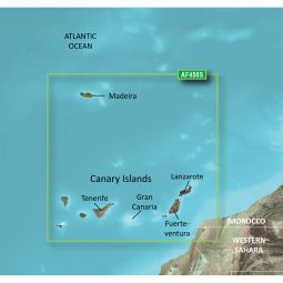 Garmin BlueChart g2 Vision HD - VAF450S - Madeira & Canary Islands - microSD /SD a