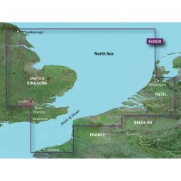 Garmin BlueChart g2 HD - HXEU002R - Dover to Amsterdam & England Southeast - microSD /SD
