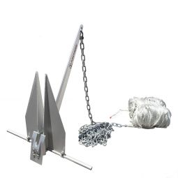 Fortress Fluke Anchor - FX with Line & Bag (Aluminum) - 7 lb (3.2 kg)