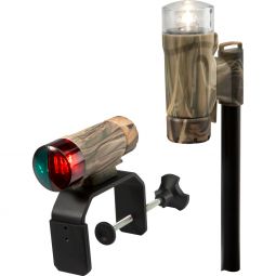 Attwood Stern Lights - Clamp-On Kit (Real Tree Max-5 Camouflage)