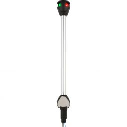 Attwood Side Lights - LightArmor Pole Light, Fixed Bi-Color 2nm (Aluminum) - 10