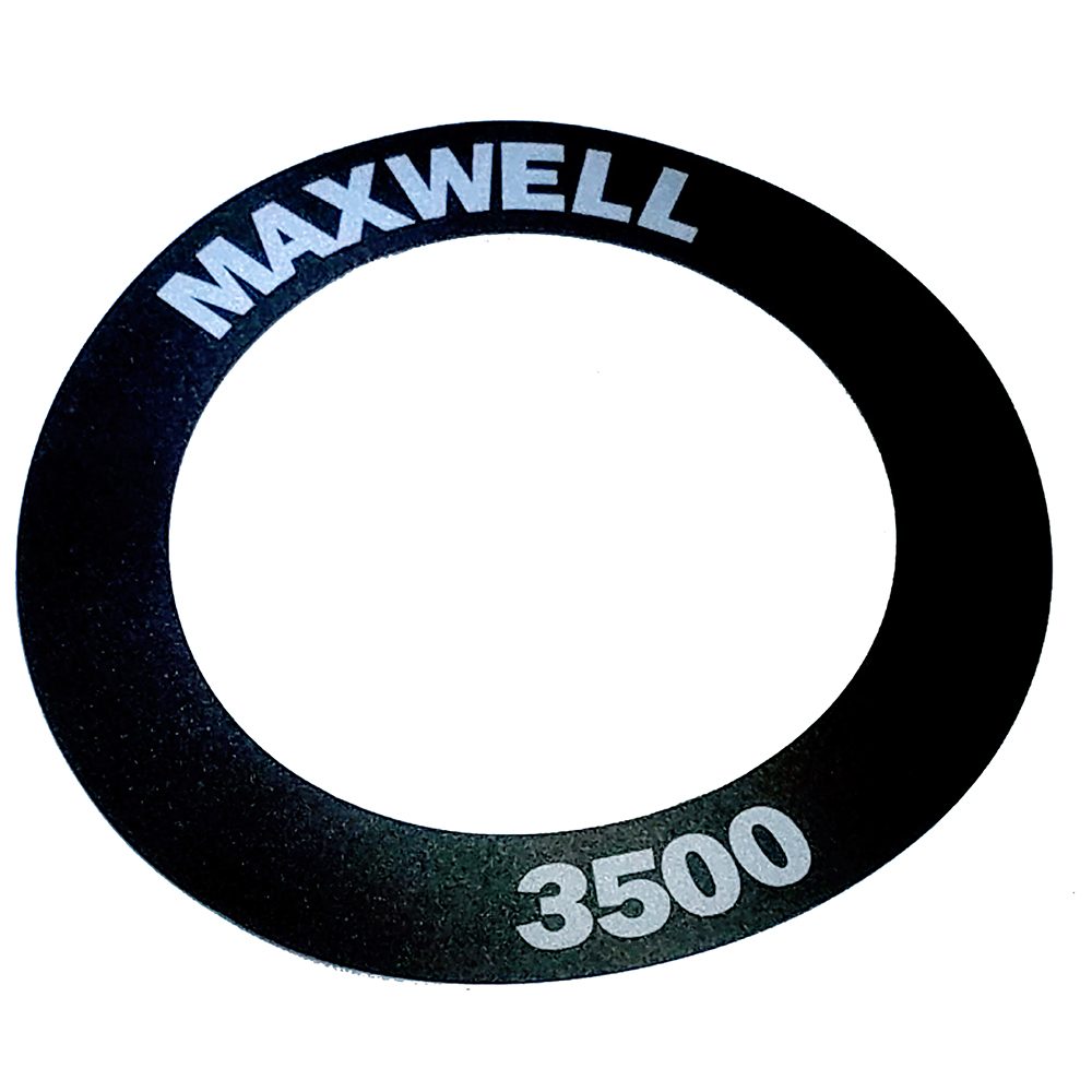 Maxwell Windlass Spares Labels