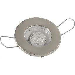 Sea-Dog LED Overhead Light - Brushed Finish - 60 Lumens - Clear Lens - Stamped 304 SS
