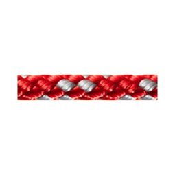 Robline Pre-Cut Rope - 8 Plait - 5 mm (3/16 in) Dinghy Polyester Cover / Core - 7 ft - Red