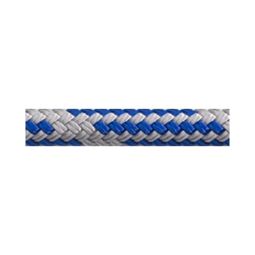 Robline Pre-Cut Rope - Admiral 5000 - 12 mm (1/2 in) Dyneema SK78 Double Braid - 80 ft - Grey / Roya