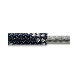 Robline Pre-Cut Rope - Globe 5000 - 12 mm (1/2 in) MK3 Dyneema SK38 Double Braid - 28 ft - Silver / 