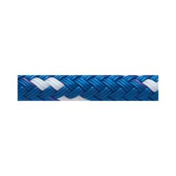 MAURIPRO - Pre-Made Cruising Halyard - 12mm (1/2 in) w/ Eye & End Whip - 74 ft - Blue