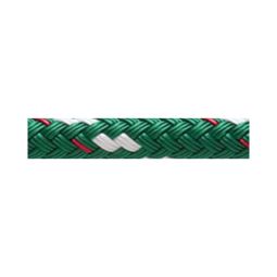 New England Ropes - Pre-Cut Rope - Sta-Set - 12 mm (1/2 in) Polyester Double Braid - 100 ft - Green