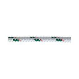 New England Ropes - Pre-Cut Rope - Sta-Set - 10 mm (3/8 in) Polyester Double Braid - 29 ft - White /