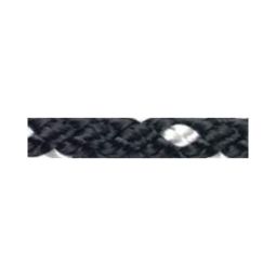 New England Ropes - Mini V - 3 mm (1/8 in) Polyester Cover & Vectran Core - Black - Price Per ft.