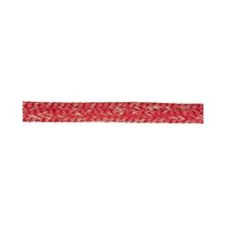 Premium Ropes - Pre-Made Cruising Gennaker Sheet - 10 mm w/ Shackle, Eye & End Whip - 60 ft - Red