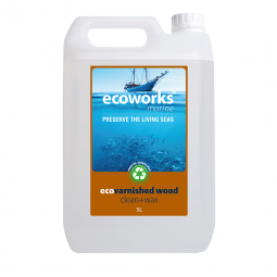 Ecoworks Marine Eco Varnished Wood Cleaner + Wax 5 Liter