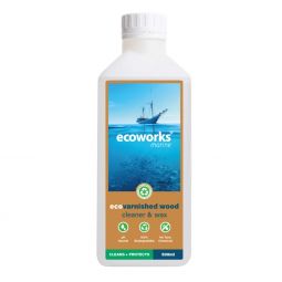 Ecoworks Marine Eco Varnished Wood Cleaner + Wax 500 ML