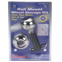 Edson Wheel Storage Rail Mount Kit  Straight Hub with Quick Release Nut