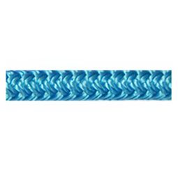 Robline Pre-Cut Rope - Orion 500 - 8 mm (5/16 in) Polyester Double Braid - 14 ft - Blue