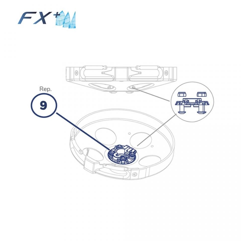 Facnor Gennaker FX+ Furlers - Guide Washers and Screws