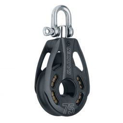 Harken Block - Black Magic 75mm Single - Swivel