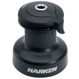 Harken Self Tailing Winch: Performa Size 20 (Black) - 1 Speed
